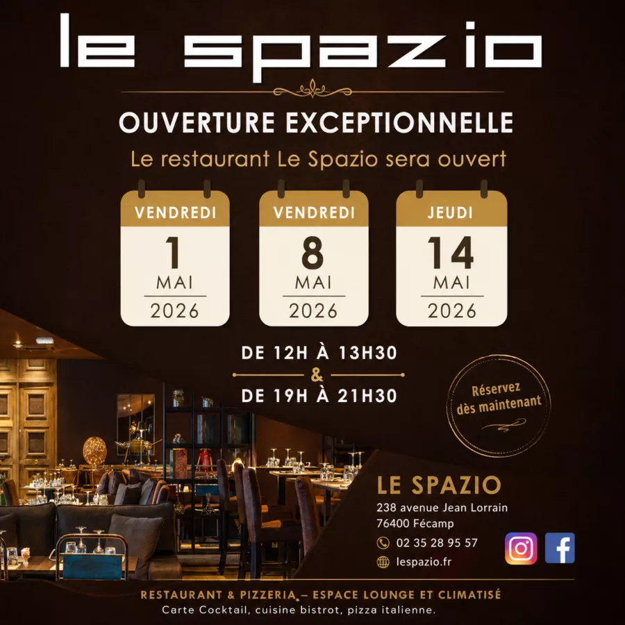 ouverture 1er mai, 8 mai et 14 mai 2026